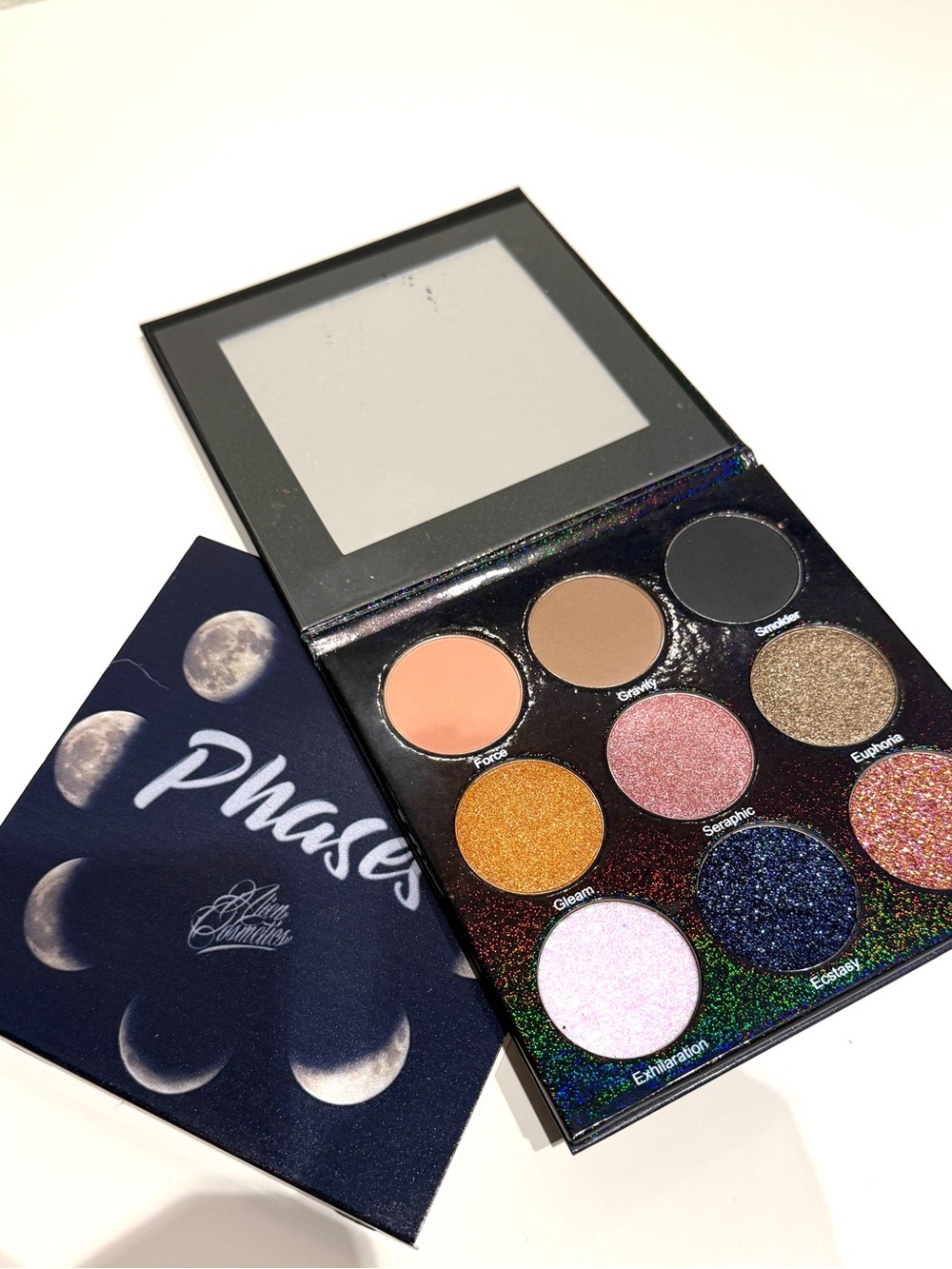 Alien Cosmetics Phases Eyeshadow and Glitter Palette